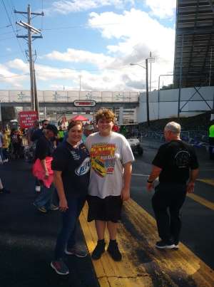 Timothy attended Fall First Data 500 - Monster Energy NASCAR Cup Series on Oct 27th 2019 via VetTix 