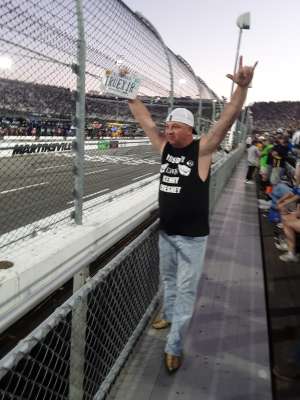 Jonathan attended Fall First Data 500 - Monster Energy NASCAR Cup Series on Oct 27th 2019 via VetTix 