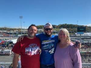 Daniel attended Fall First Data 500 - Monster Energy NASCAR Cup Series on Oct 27th 2019 via VetTix 