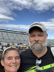 Crystal attended Fall First Data 500 - Monster Energy NASCAR Cup Series on Oct 27th 2019 via VetTix 