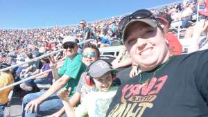 Danielle attended Fall First Data 500 - Monster Energy NASCAR Cup Series on Oct 27th 2019 via VetTix 