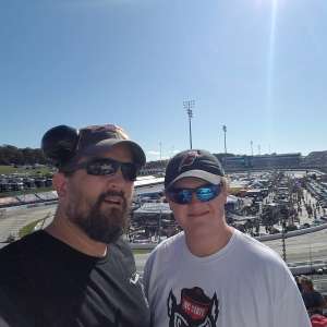 JP Anderson attended Fall First Data 500 - Monster Energy NASCAR Cup Series on Oct 27th 2019 via VetTix 