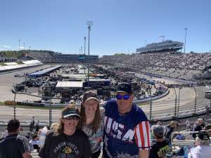Keith attended Fall First Data 500 - Monster Energy NASCAR Cup Series on Oct 27th 2019 via VetTix 