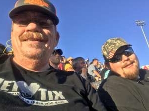 Charles attended Fall First Data 500 - Monster Energy NASCAR Cup Series on Oct 27th 2019 via VetTix 