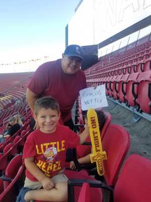 John attended USC Trojans vs. Stanford Cardinal - NCAA Football on Sep 7th 2019 via VetTix 