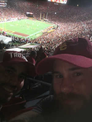Jedediah attended USC Trojans vs. Stanford Cardinal - NCAA Football on Sep 7th 2019 via VetTix 