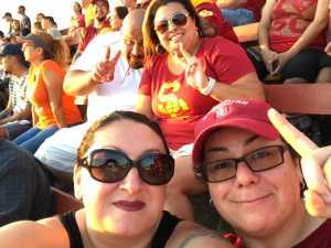 Daphne attended USC Trojans vs. Stanford Cardinal - NCAA Football on Sep 7th 2019 via VetTix 