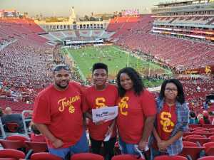 Richard attended USC Trojans vs. Stanford Cardinal - NCAA Football on Sep 7th 2019 via VetTix 