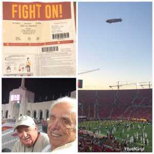 Jim attended USC Trojans vs. Stanford Cardinal - NCAA Football on Sep 7th 2019 via VetTix 