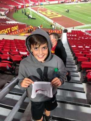 Jason attended USC Trojans vs. Stanford Cardinal - NCAA Football on Sep 7th 2019 via VetTix 
