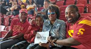 Jelani attended USC Trojans vs. Stanford Cardinal - NCAA Football on Sep 7th 2019 via VetTix 