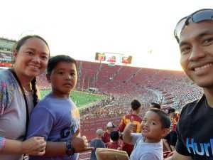 Clint Rosario attended USC Trojans vs. Stanford Cardinal - NCAA Football on Sep 7th 2019 via VetTix 