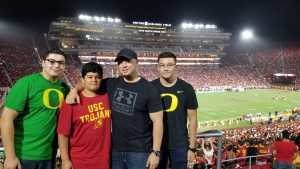 Bryan attended USC Trojans vs. Stanford Cardinal - NCAA Football on Sep 7th 2019 via VetTix 