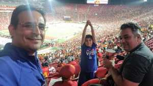 Arturo attended USC Trojans vs. Stanford Cardinal - NCAA Football on Sep 7th 2019 via VetTix 