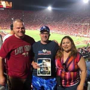 Hans attended USC Trojans vs. Stanford Cardinal - NCAA Football on Sep 7th 2019 via VetTix 