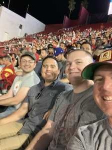 Stephen attended USC Trojans vs. Stanford Cardinal - NCAA Football on Sep 7th 2019 via VetTix 