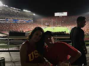 Alisha attended USC Trojans vs. Stanford Cardinal - NCAA Football on Sep 7th 2019 via VetTix 