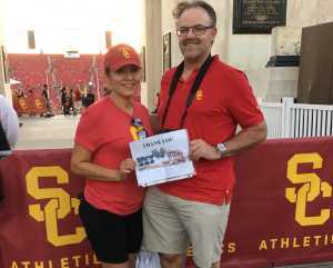 Clint attended USC Trojans vs. Stanford Cardinal - NCAA Football on Sep 7th 2019 via VetTix 