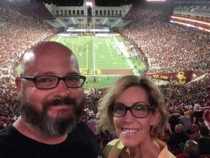 Todd attended USC Trojans vs. Stanford Cardinal - NCAA Football on Sep 7th 2019 via VetTix 