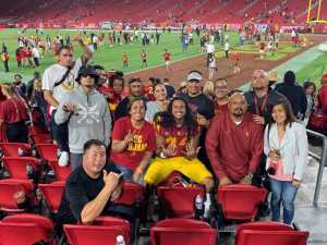 Greg attended USC Trojans vs. Stanford Cardinal - NCAA Football on Sep 7th 2019 via VetTix 