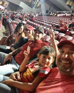 Rolando attended USC Trojans vs. Stanford Cardinal - NCAA Football on Sep 7th 2019 via VetTix 