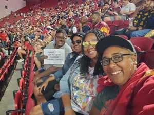Tracy attended USC Trojans vs. Stanford Cardinal - NCAA Football on Sep 7th 2019 via VetTix 