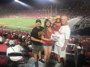 Gus attended USC Trojans vs. Stanford Cardinal - NCAA Football on Sep 7th 2019 via VetTix 