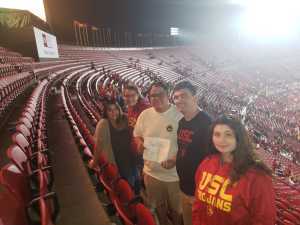 austin attended USC Trojans vs. Stanford Cardinal - NCAA Football on Sep 7th 2019 via VetTix 