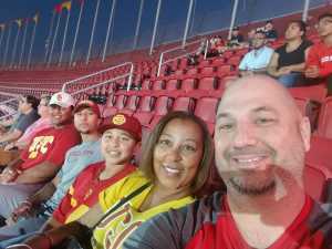 Christopher attended USC Trojans vs. Stanford Cardinal - NCAA Football on Sep 7th 2019 via VetTix 