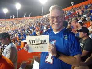 David attended University of Florida Gators Football vs. University of Tennessee-martin - NCAA Football on Sep 7th 2019 via VetTix 