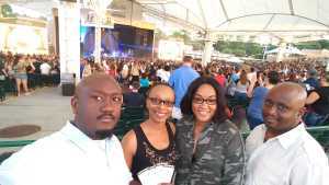 Kevin attended Nelly, Tlc and Flo Rida on Aug 23rd 2019 via VetTix 