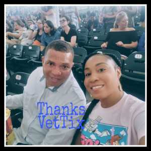 Eureal attended Nelly, Tlc and Flo Rida on Aug 23rd 2019 via VetTix 