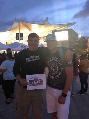 Mark attended Nelly, Tlc and Flo Rida on Aug 23rd 2019 via VetTix 