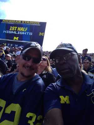 Jeff attended University of Michigan vs. Army - NCAA Football **military Appreciation Game** on Sep 7th 2019 via VetTix 