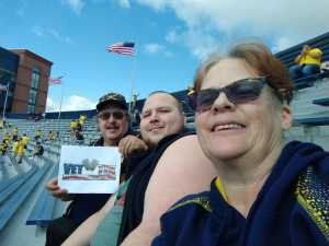 Richard attended University of Michigan vs. Army - NCAA Football **military Appreciation Game** on Sep 7th 2019 via VetTix 