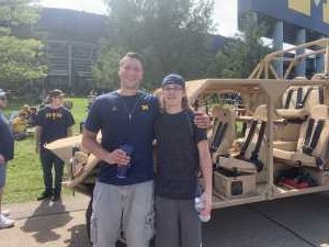 Jonathan attended University of Michigan vs. Army - NCAA Football **military Appreciation Game** on Sep 7th 2019 via VetTix 