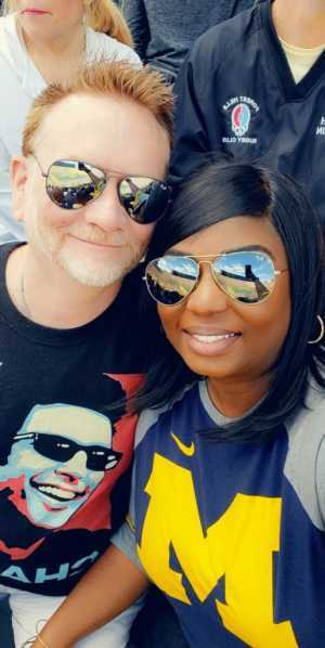 Christopher attended University of Michigan vs. Army - NCAA Football **military Appreciation Game** on Sep 7th 2019 via VetTix 