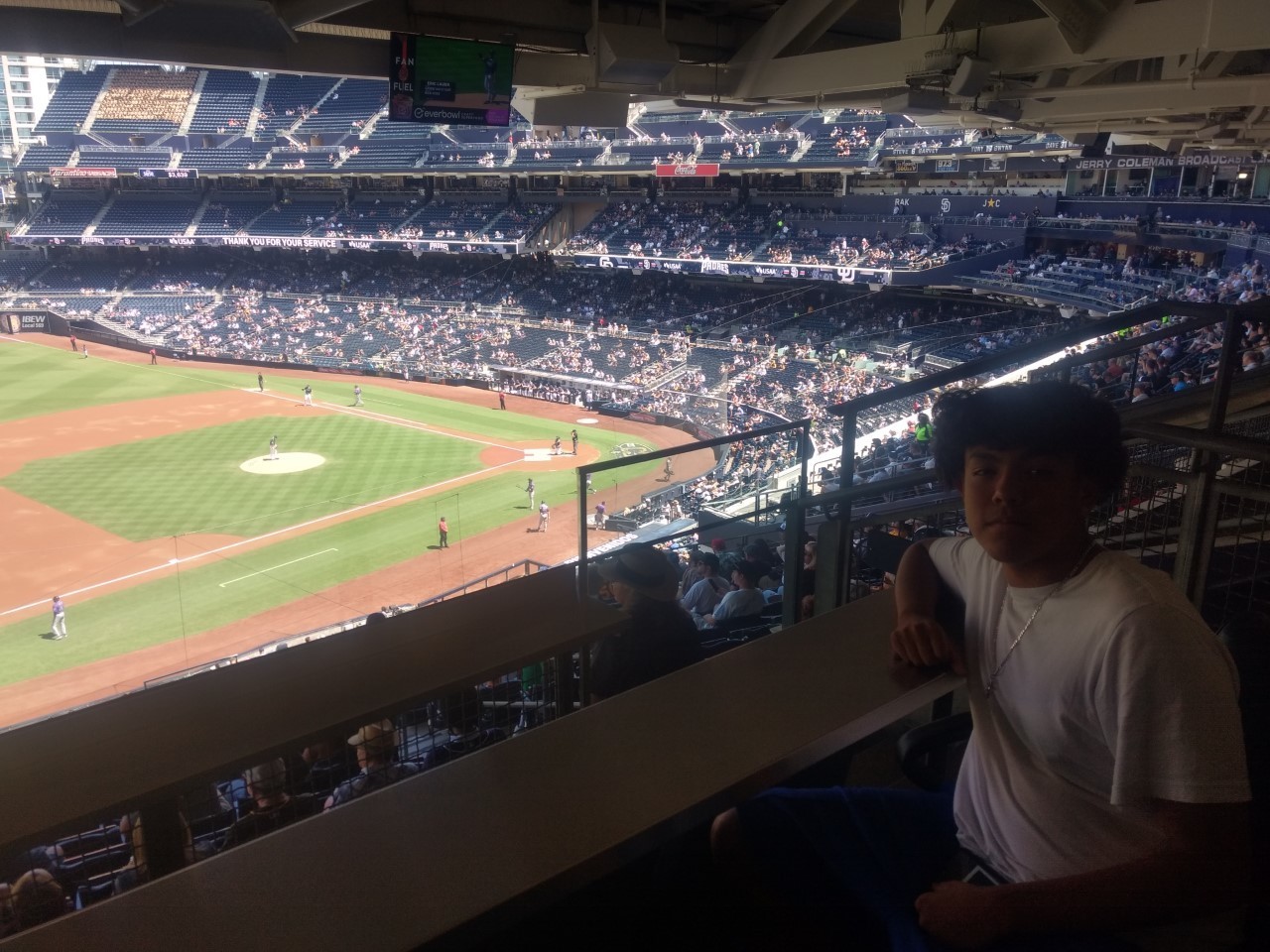 Padres salute service members during Military Appreciation Day