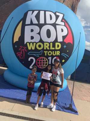 Tara attended Kidz Bop World Tour 2019 on Sep 1st 2019 via VetTix 