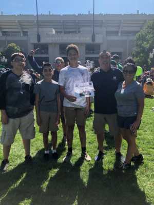 Eric attended University of Notre Dame Fightin Irish vs. New Mexico - NCAA Football on Sep 14th 2019 via VetTix 