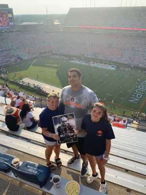 Robert attended Auburn Tigers vs. Tulane Green Wave- NCAA Football on Sep 7th 2019 via VetTix 