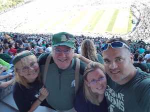 Andrew attended Michigan State Spartans vs. Arizona State - NCAA Football on Sep 14th 2019 via VetTix 
