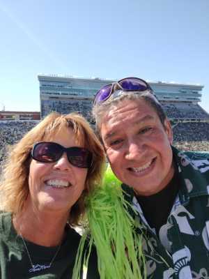 Pat attended Michigan State Spartans vs. Arizona State - NCAA Football on Sep 14th 2019 via VetTix 