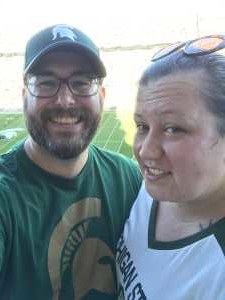 Timothy attended Michigan State Spartans vs. Arizona State - NCAA Football on Sep 14th 2019 via VetTix 
