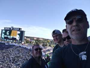 Craig attended Michigan State Spartans vs. Arizona State - NCAA Football on Sep 14th 2019 via VetTix 