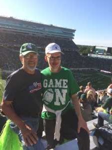 Dale attended Michigan State Spartans vs. Arizona State - NCAA Football on Sep 14th 2019 via VetTix 