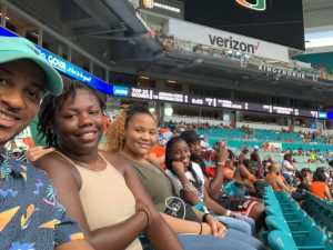 Quinyra attended University of Miami Hurricanes vs. Bethune-cookman - NCAA Football on Sep 14th 2019 via VetTix 