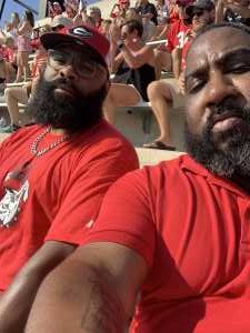 Justin attended University of Georgia Bulldogs vs. Murray State Racers - NCAA Football on Sep 7th 2019 via VetTix 