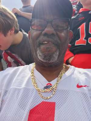 Terrell attended Ohio State Buckeyes Football vs. Cincinnati Bearcats - NCAA Football on Sep 7th 2019 via VetTix 