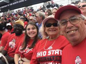 Keith attended Ohio State Buckeyes Football vs. Cincinnati Bearcats - NCAA Football on Sep 7th 2019 via VetTix 